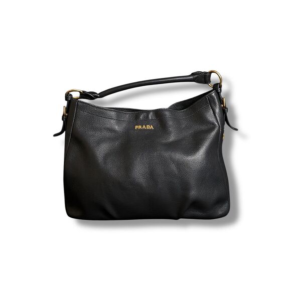 Prada Vitello Daino Leather Hobo Bag - Picture 1 of 3
